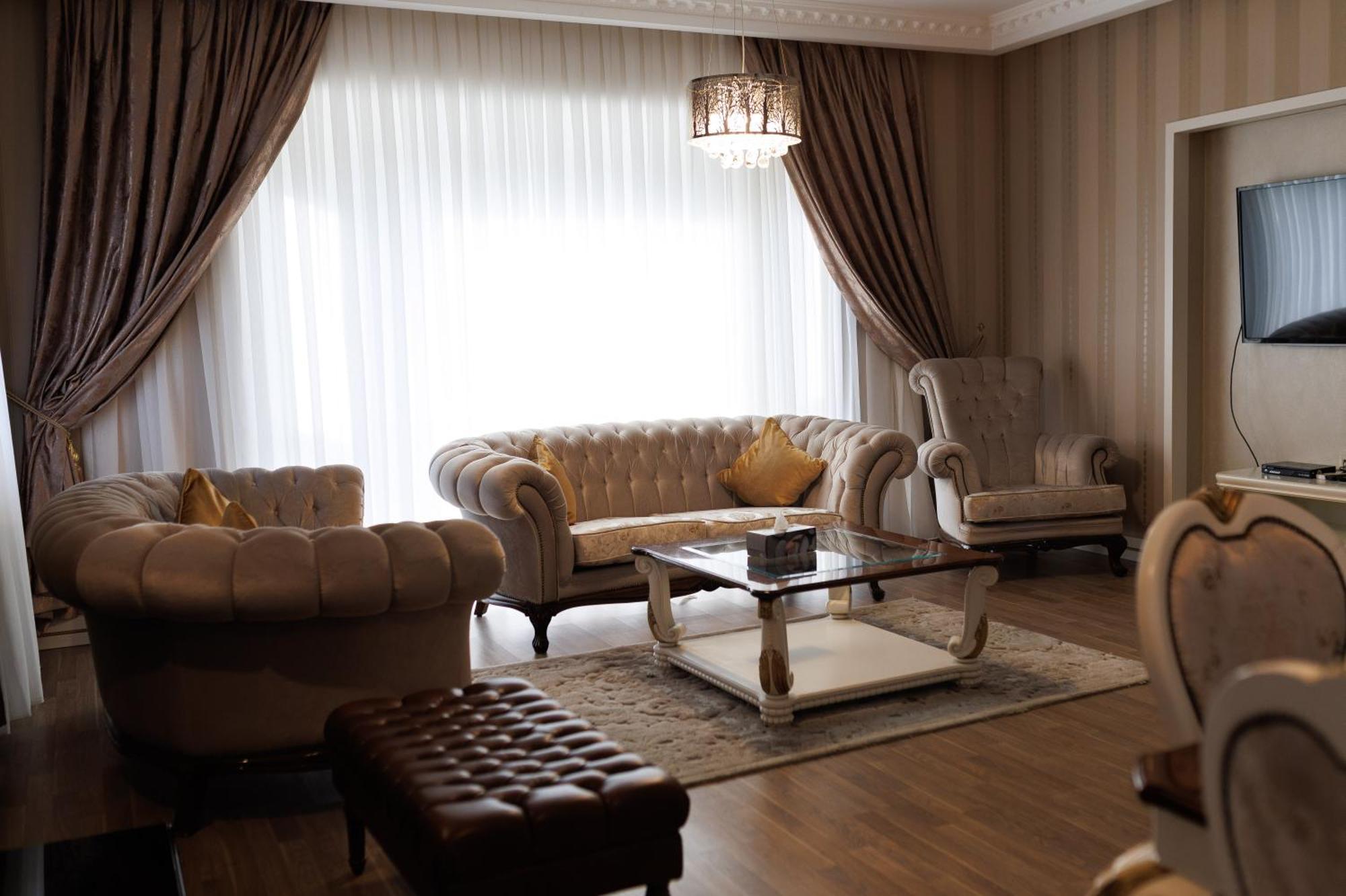 Ayan Palace Hotel Tovuz Extérieur photo