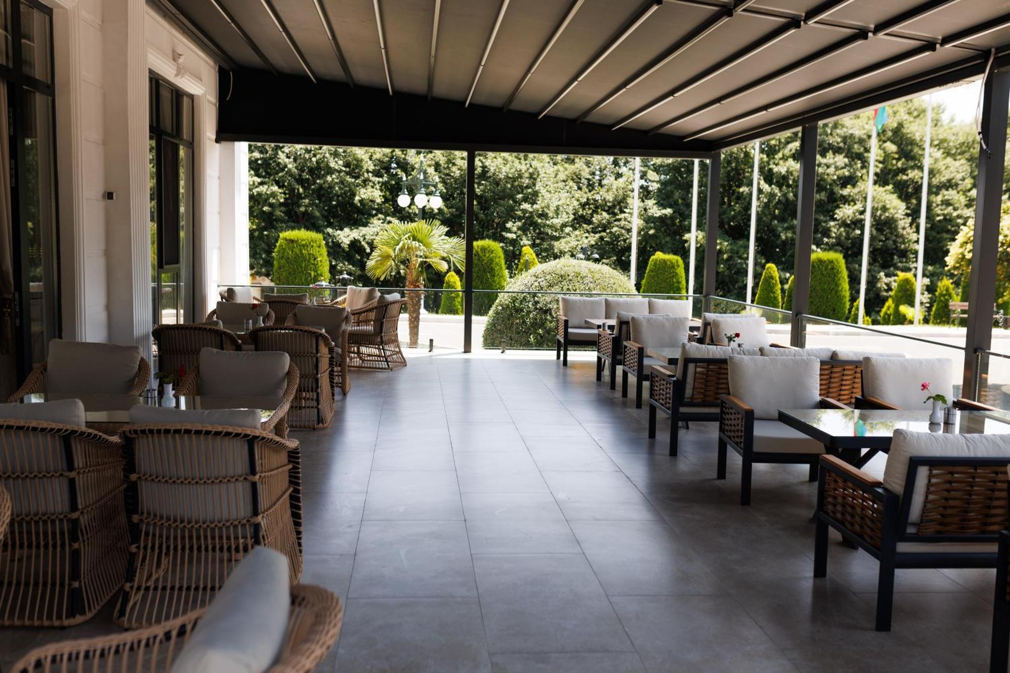 Ayan Palace Hotel Tovuz Extérieur photo
